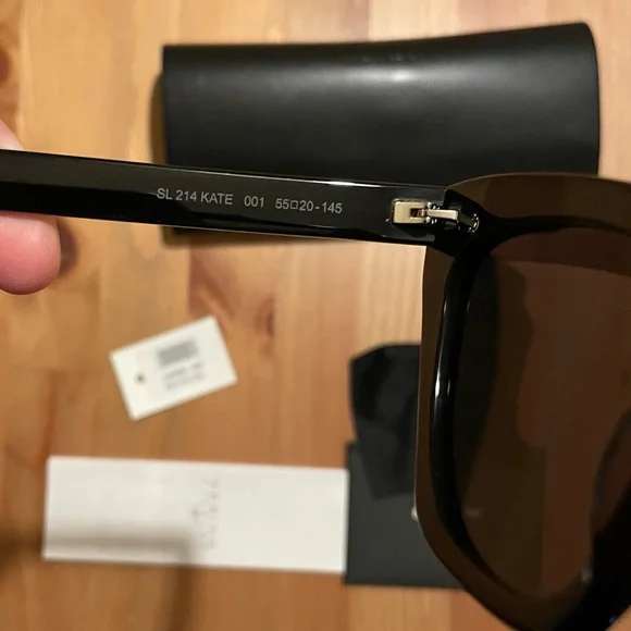 Saint Laurent SL214 Kate Sunglasses - Picture 6 of 9